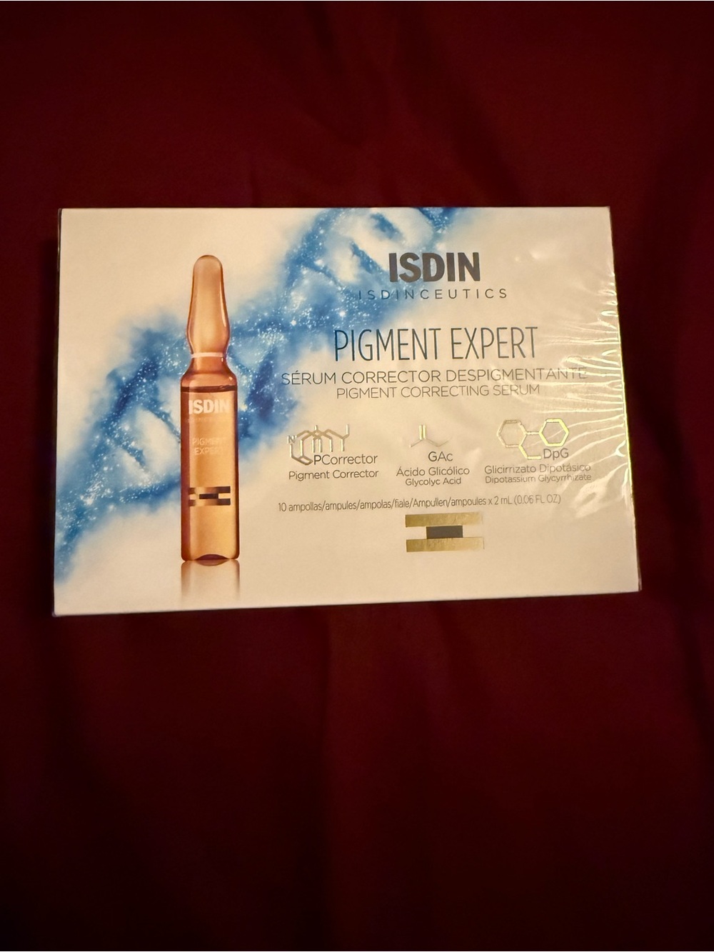 Pigment Expert Correcting Serum Ampoules - Gold